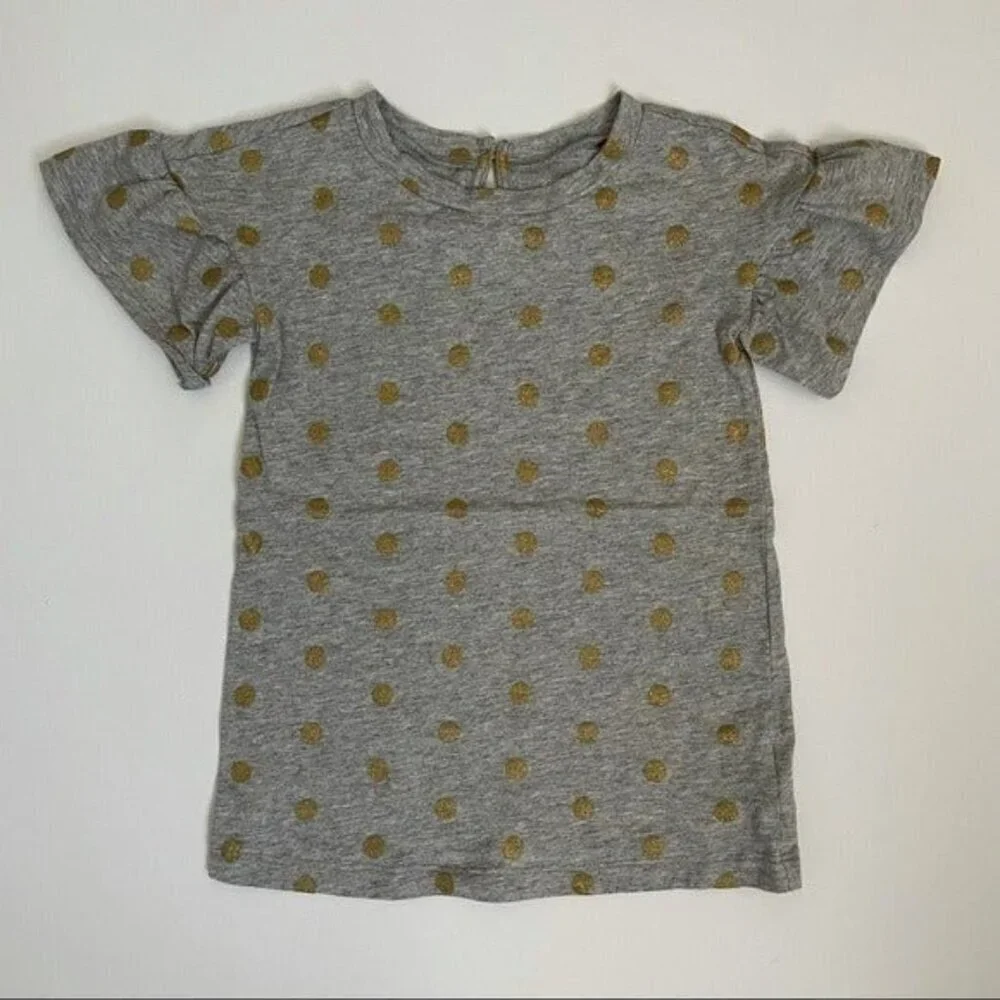 Baby Gap Toddler Girl Ruffle Sleeve T-Shirt Dress Size 2